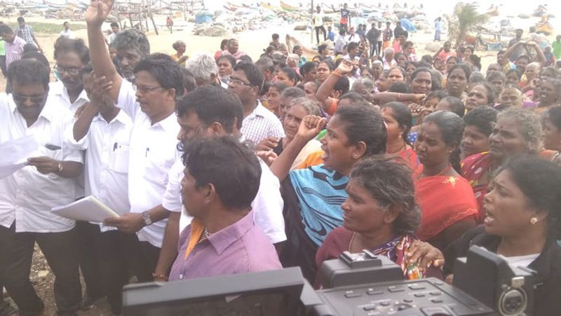 Fishermen Held Protest in Udupi grg