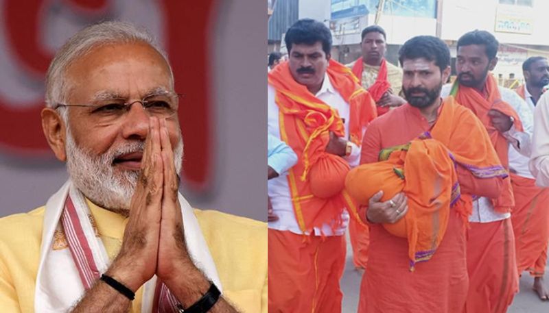 CT Ravi begs for PM modi in chikmagalur during datta jayanti