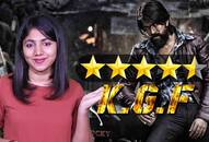 KGF movie review Rocky bhai Yash KGF pure gold KGF rating