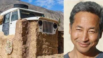 Real-life Phuntsok Wangdu from 3 Idiots now builds a house from a jeep