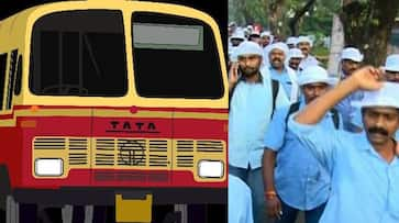 Sacked KSRTC employees start long march  Kerala secretariat