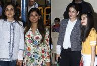 Aishwarya Rai, Raveena Tandon at Dhirubhai Ambani International School