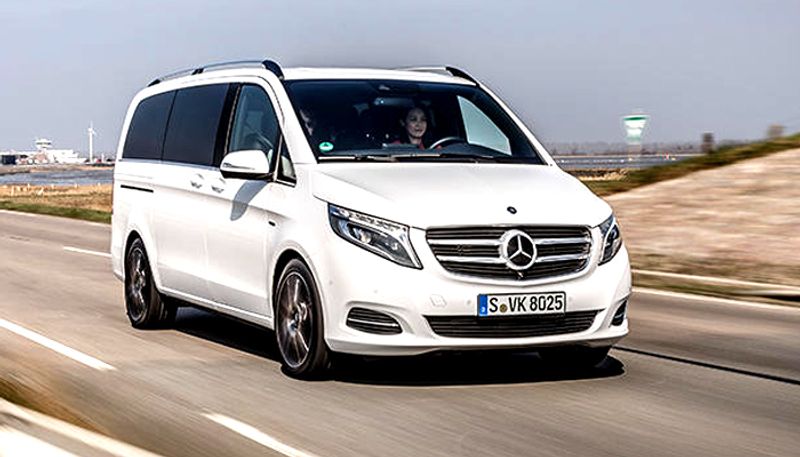 Mercedes Benz V class India launch on January 24