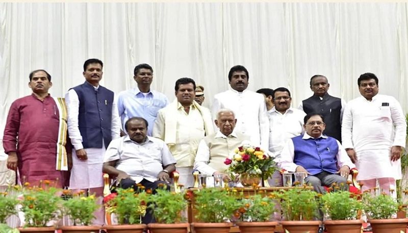 Congress 8 MLAs sworn as Cabinet Minister in   Karnataka coalition Govt