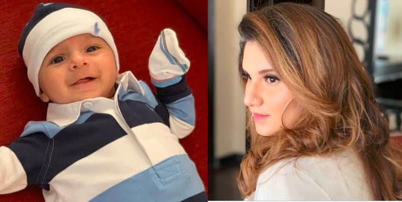 Sania Mirza revealed Son Izhaan photo for the first time on social media