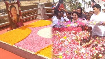 MG Ramachandran Death Anniversary Jayalalithaa Memorial Deepa Jayakumar