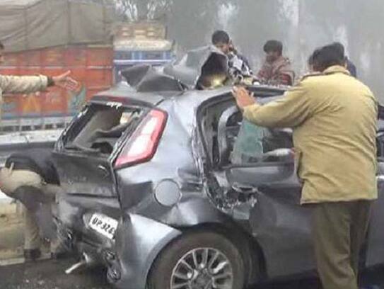 fifty vehicles collision on rohtak rewari highway in jhajjhar due to fog