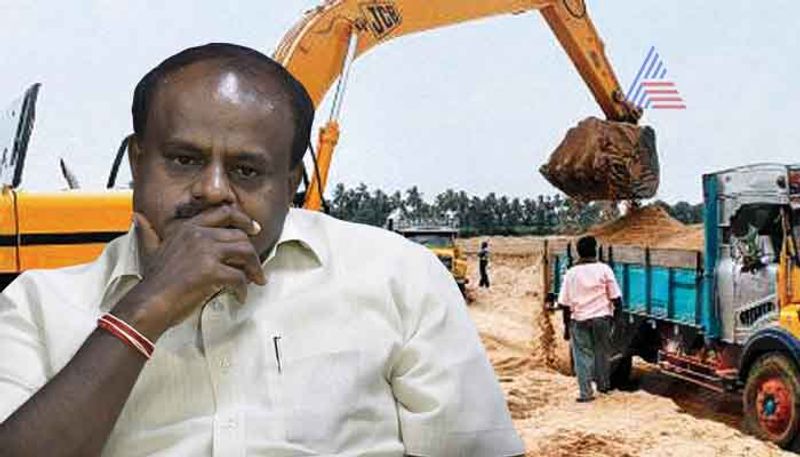 CM HD Kumaraswamy Reacts on illegal Sand Mining in Karnataka