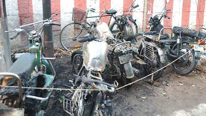 6 motor cycle fire