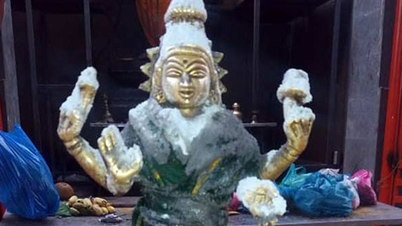 Amman temple Statue robbery