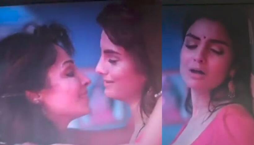హీరోయిన్ లెస్బియన్ యాక్ట్.. వీడియో వైరల్!