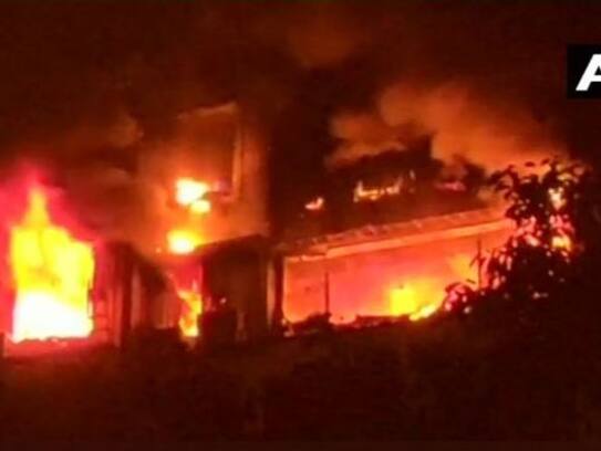 mumbai chembur fire in sargam societ five died
