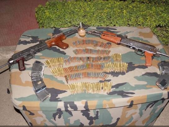 grenade blast on Jammu bus stand