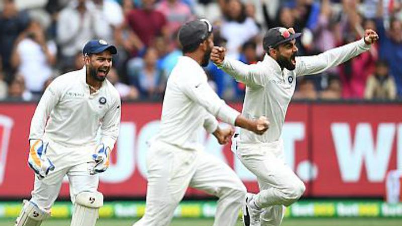 india vs australia india beat australia by 137 runs to take 2 1 lead in four match series