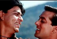 Salman Khan Shah Rukh Khan watching Karan Arjun together will give you flashback feels