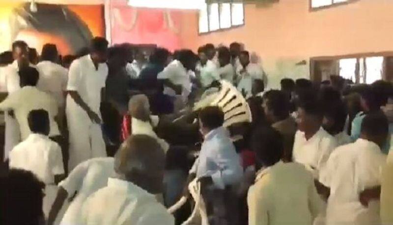 DMK leaders clash during party meeting in Ramanathapuram