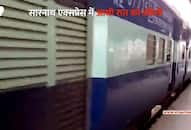 robbery with passengers in sarnath express in ballia