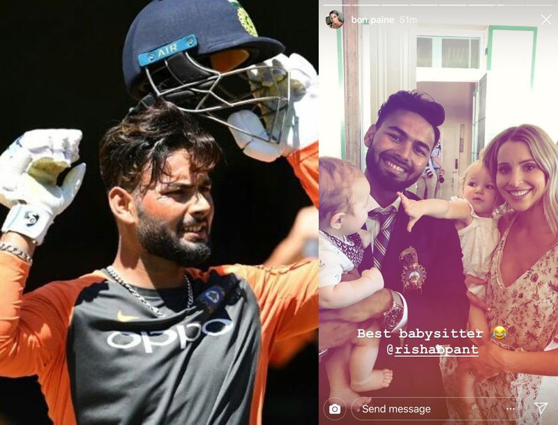 Rishabh Pant responds to Tim Paine Babysitting sledging comment