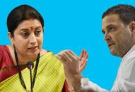 Amethi ordnance factory was already producing small arms, says Rahul Gandhi; Smriti Irani hit back