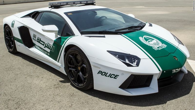 Dubai police use most expensive car in the world