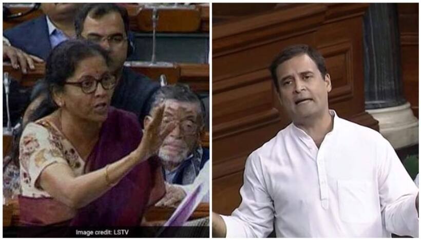 राफेल डील: अब ट्विटर पर घमासान, राहुल गांधी  के आरोपों की निर्मला सीतारमण ने निकाली हवा