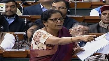 Rafale Debate in Lok Sabha, Congress raise 'AA', Defence Minister Nirmala Sitaraman counter with 'RV' jibe