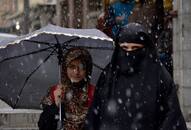 In pics: Heavy snowfall blankets Kashmir, disrupts normal life