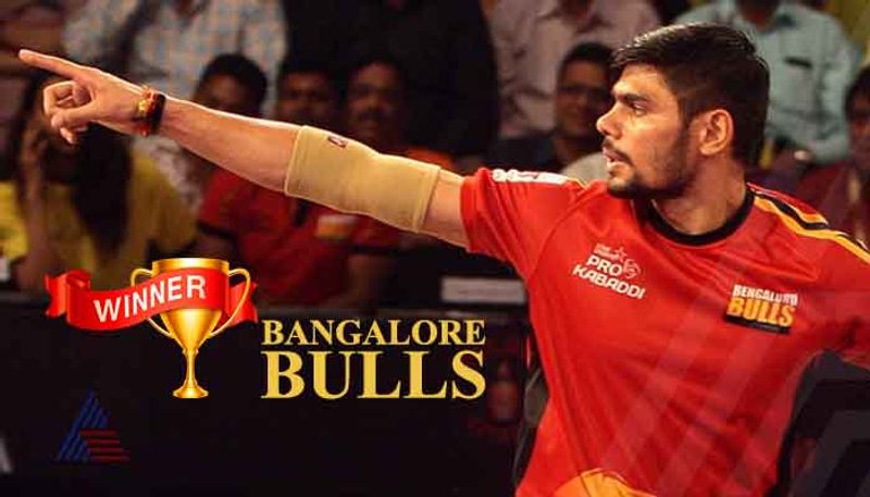 Pro Kabaddi Final Bengaluru Bulls Beat Gujarat Fortunegiants