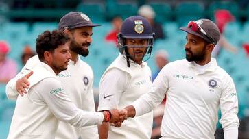 Kuldeep Yadav fifer forces Australia to follow on after 14 years as historic series win beckons