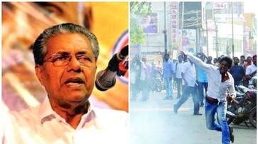 92% cases of violence carried out Sangh Parivar  BJP calls Pinarayi Vijayan liar