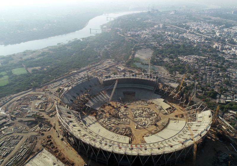 India will beat Melbourne World largest cricket stadium working on progress