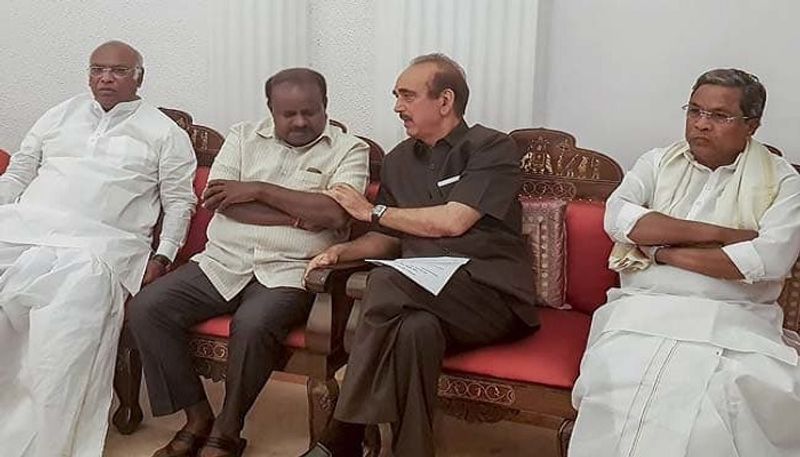 CM HD Kumaraswamy holds 5 Congress MLA Corporations Board President