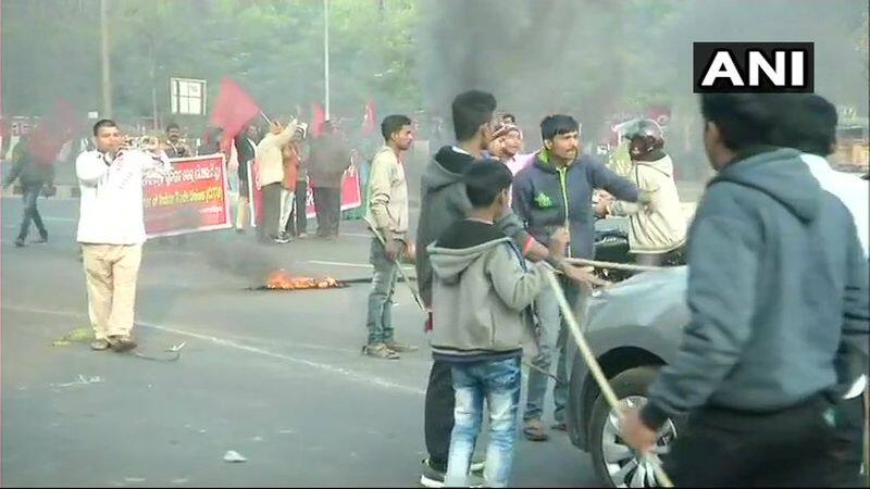 Bharat Bandh: Nation crippled as trade unions go on 48-hour strike