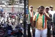 Bharat Bandh Protestors pull down shutters Bengaluru coerce office-goers return home