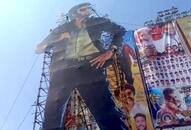 Petta fever: 200 ft cutout of Rajinikanth put up in Tirunelveli