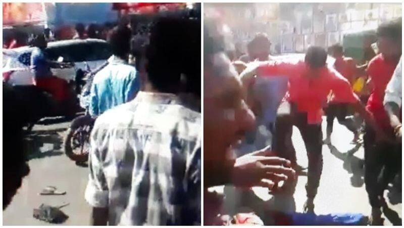 ajith fans fight in theater