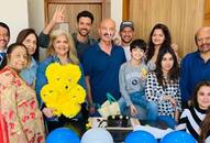 rakesh roshan first photograph after surgery and celebrate hrithik roshan birthday