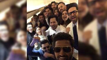 URI: Vicky Kaushal promotes his film with an airplane full of Bollywood celebs