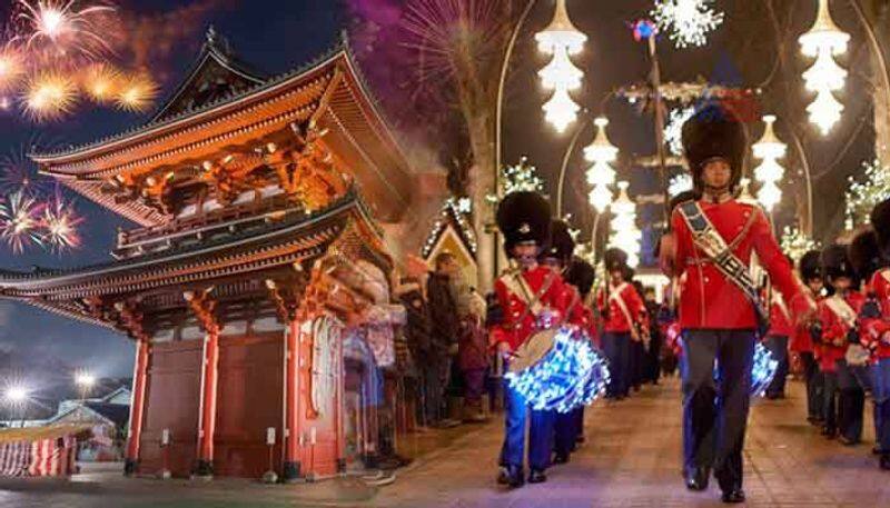 New year celebration across the world