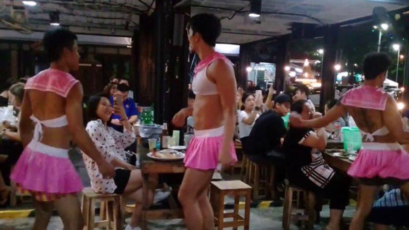 Thailand Restaurant...Goes Viral for Its Hunky Waiters