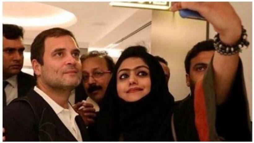 दुबई में छोटी लड़की के सवालों के सामने राहुल चुप्पी साधने के लिए मजबूर हुए