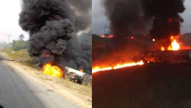 Nigeria tanker explosion... 20 people kills