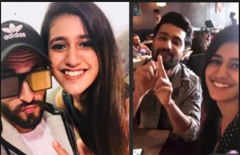 विक्की कौशल ने प्रिया प्रकाश से सिखा 'अंखियों से गोली मारना', देखिए वीडियो