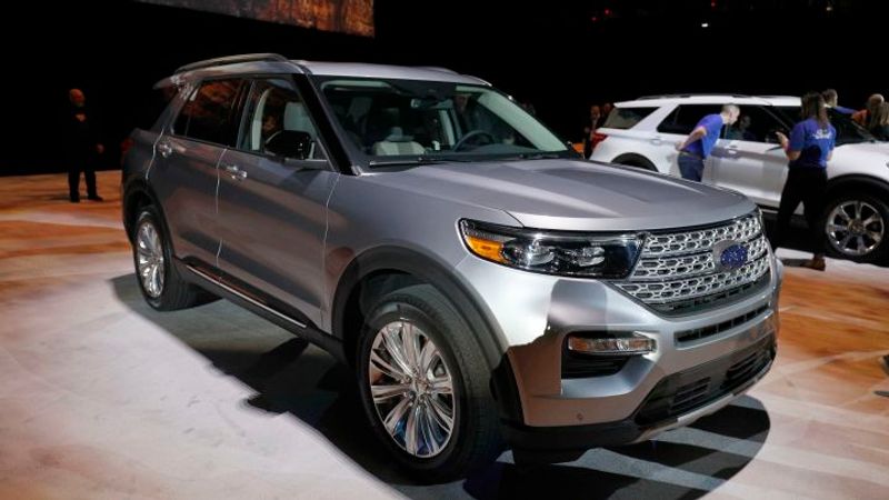 All New Ford Explorer SUV Unveiled