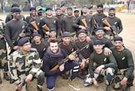 manish paul visit in jammu&kashmir to meet BSF soldiers