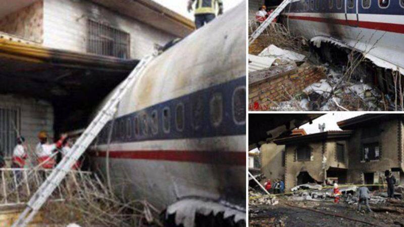 Tehran Cargo plane crashes...10 people kills