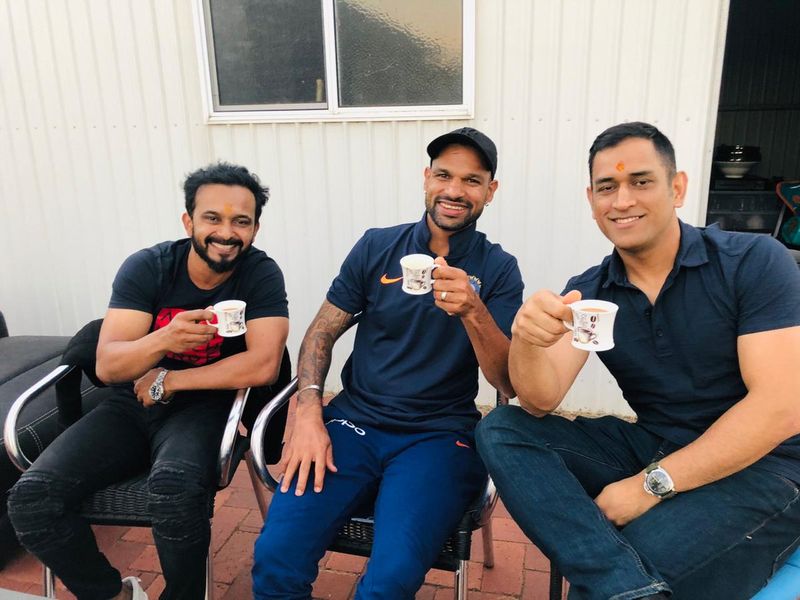 Team India cricketer Kedar Jadhav cup of tea post Hardik pandya trolled again