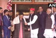 Maya Akhilesh meet on the occasion of Birthday