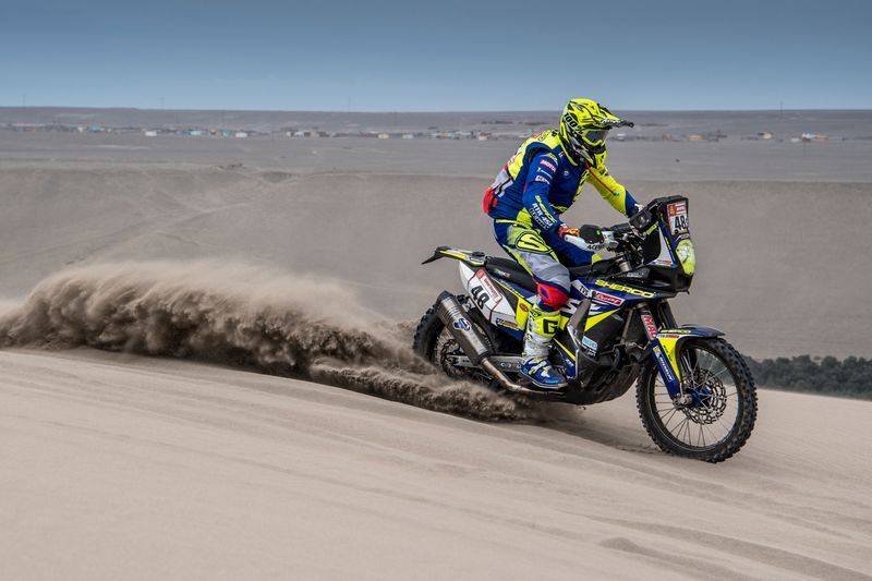 Dakar rally Motorsports Aravind KP now up to 47th overall