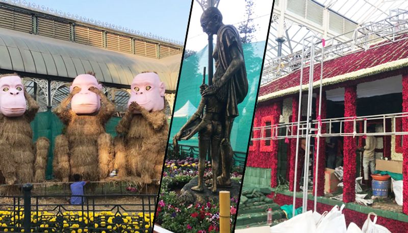 Republic Day 2019 flower show: Lal Bagh pays tribute to Mahatma Gandhi